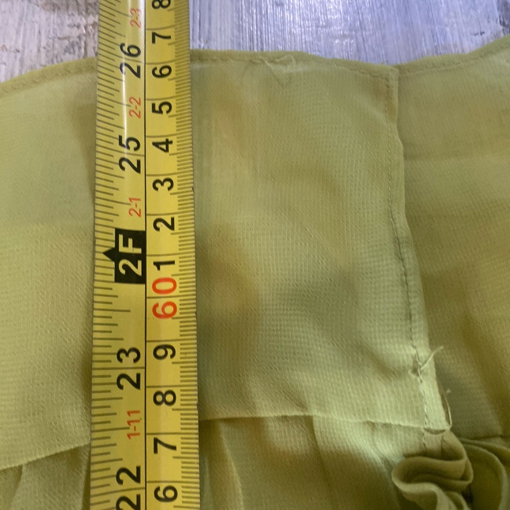 Style & Co. Light Green Ruffled Blouse - Picture 6 of 7